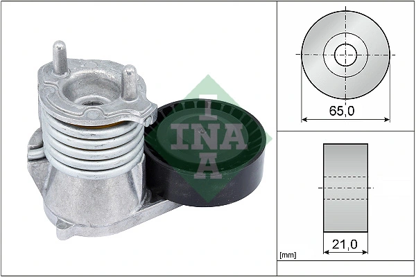 Belt Tensioner, V-ribbed belt